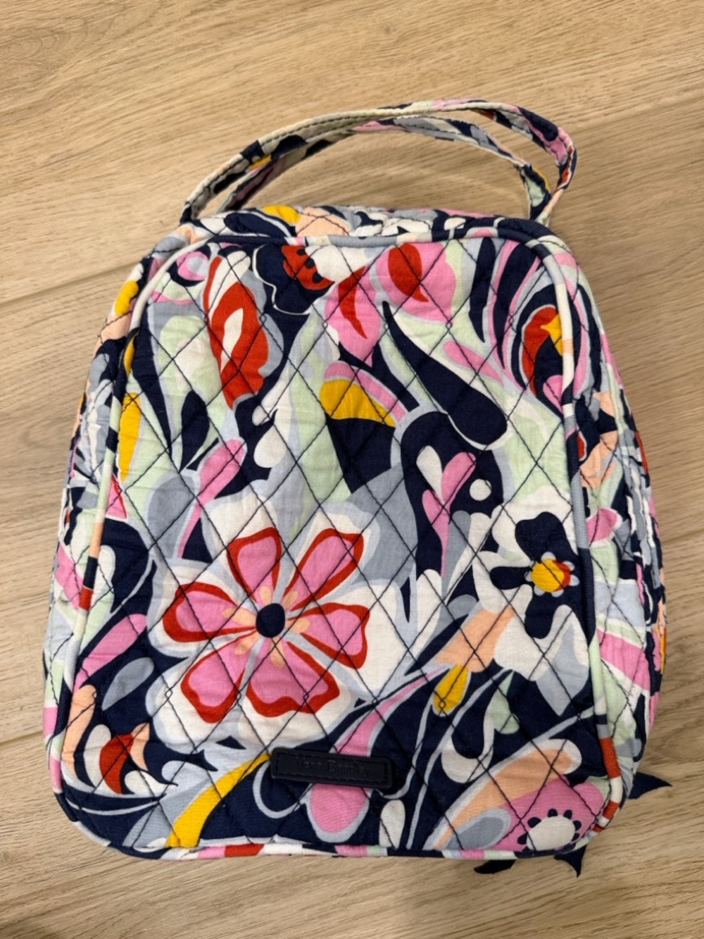 Vera Bradley Lunch Bunch Mod Paisley Quilted Floral Insulated Lunch Bag